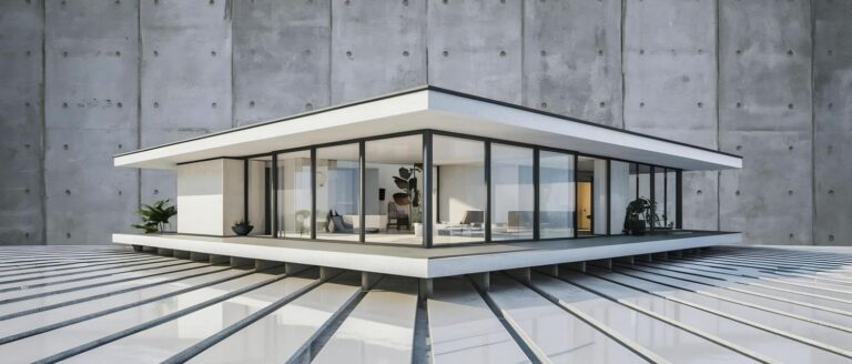 Casa prefabricada de hormigón